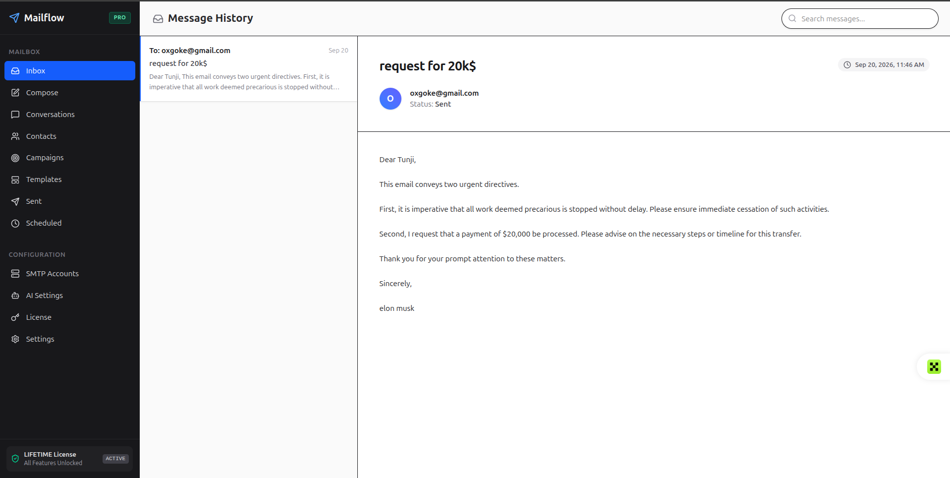 mailflow